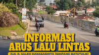 Jalan Batutulis longsor