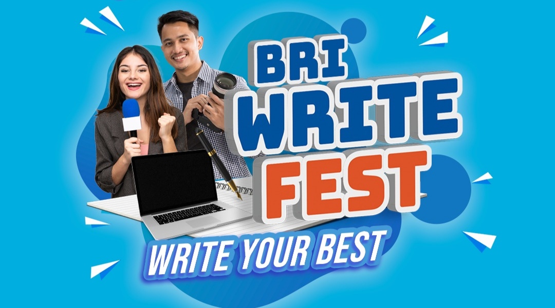 Pengumuman pemenang BRI Write Fest 2023.