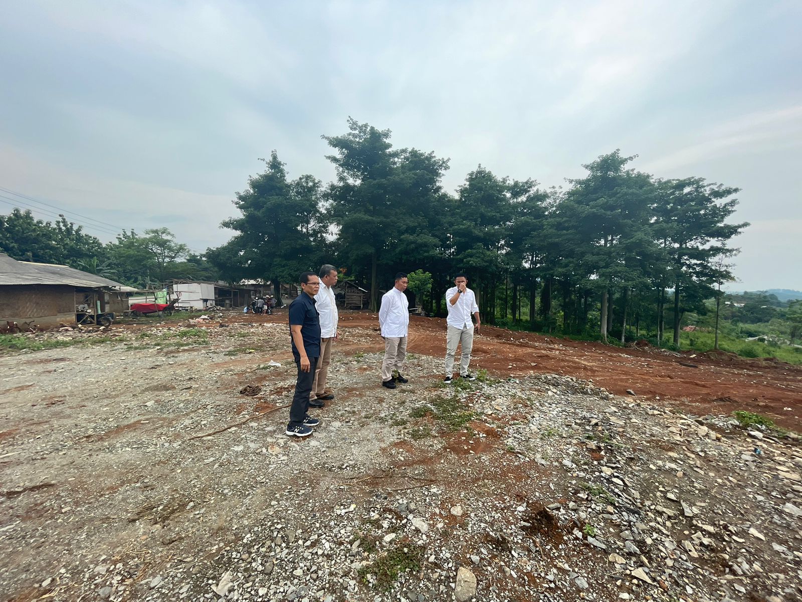 parkir truk tambang Bogor