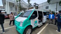 angkot listrik di bogor