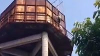 panjat tower bunuh diri Bogor