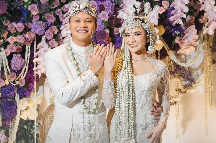 Mahalini dan Rizky Febian menikah